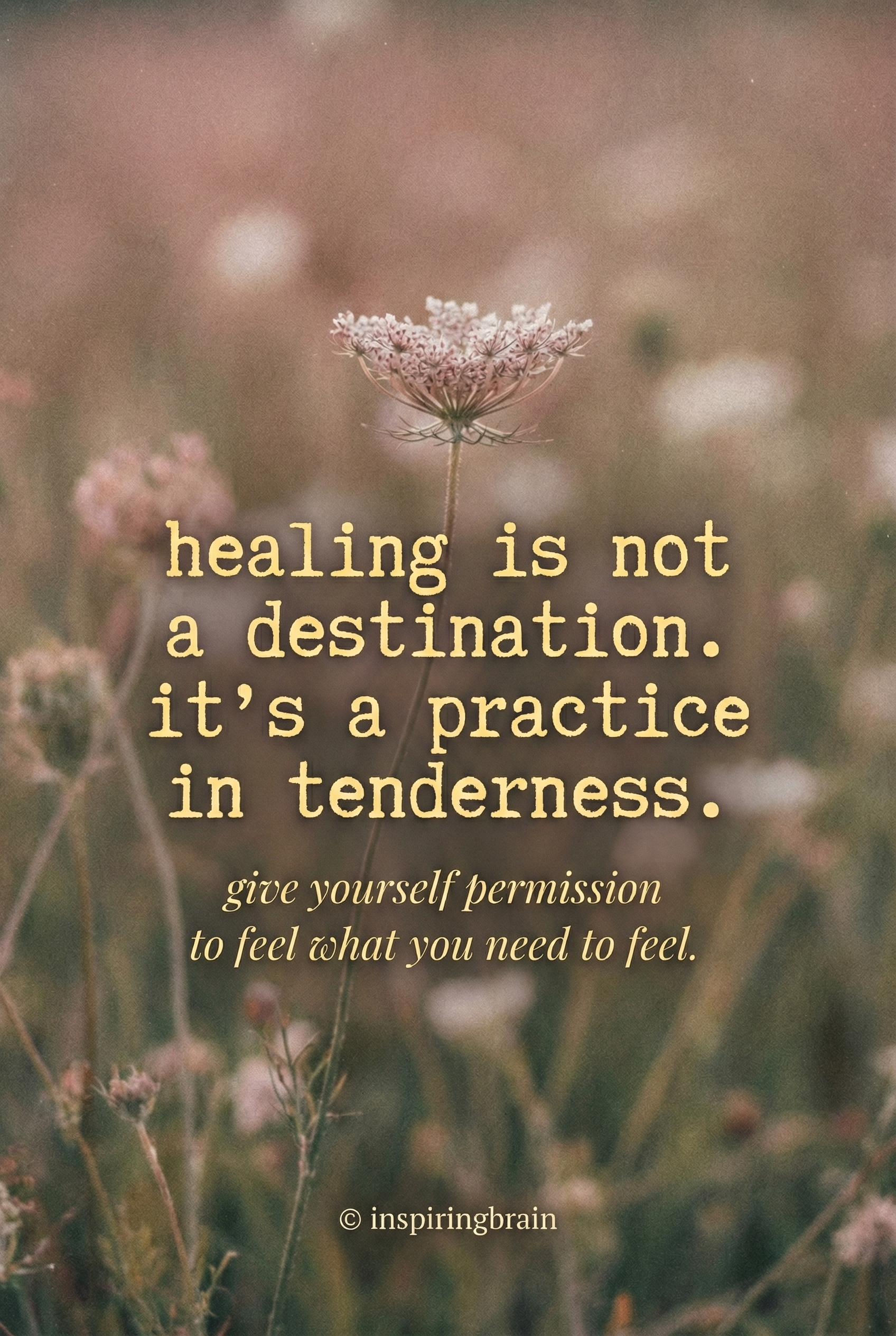 Healing is not a destination