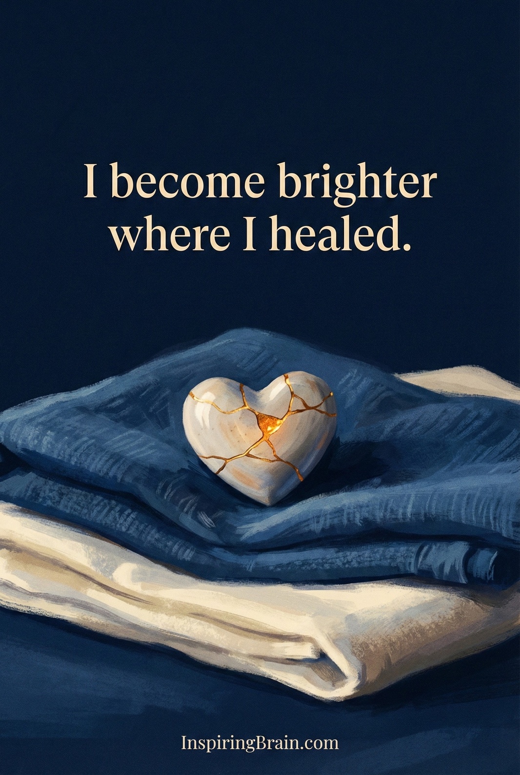 I become brighter where I healed