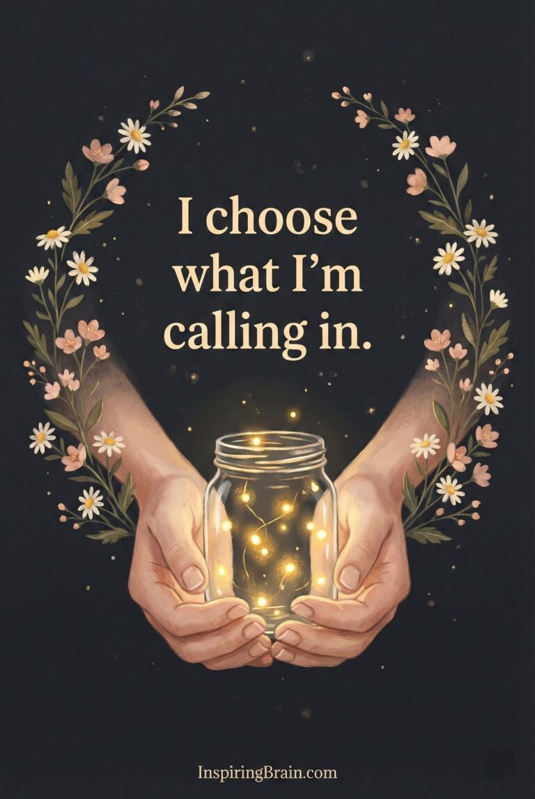 I choose what I'm calling in.