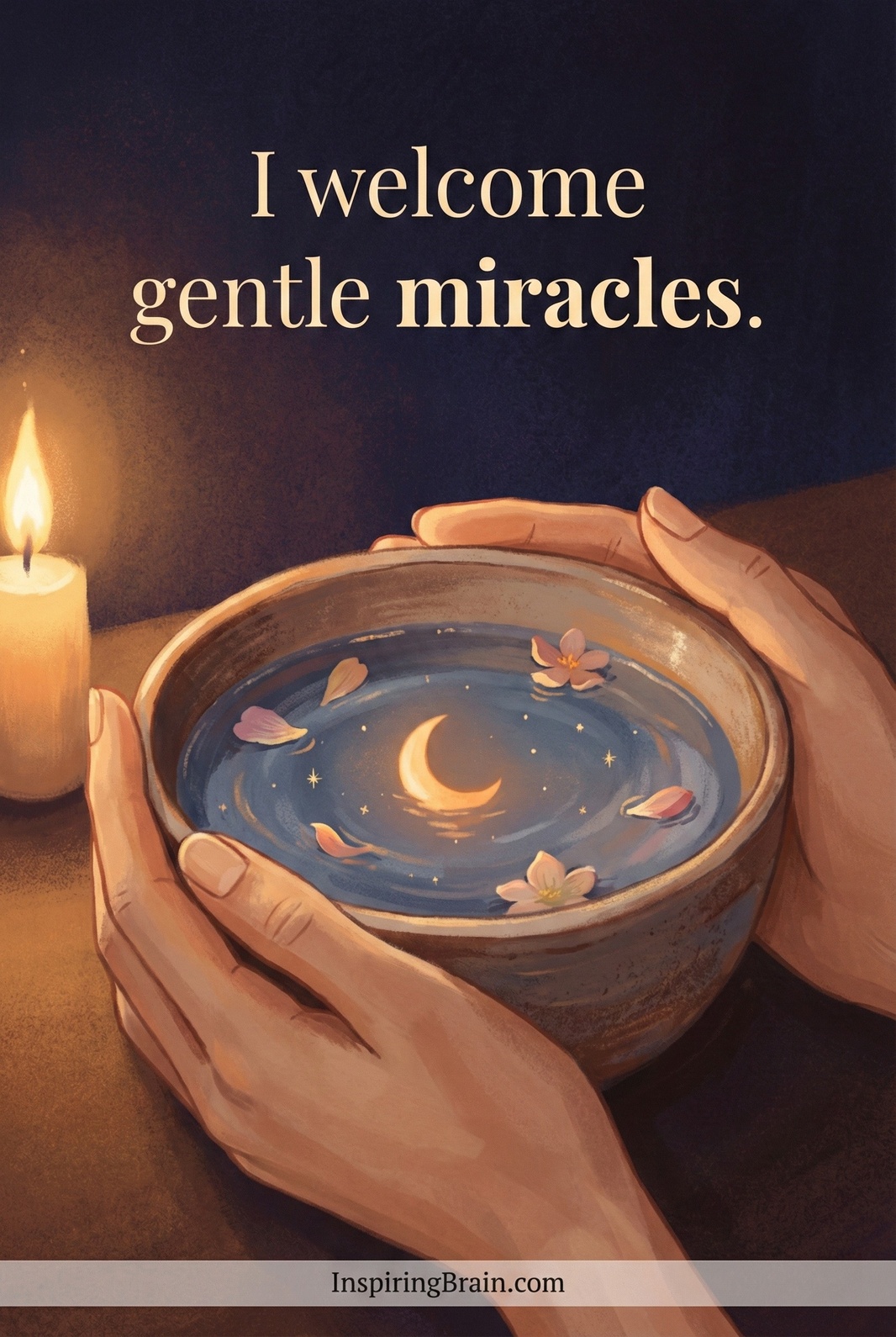 I welcome gentle miracles