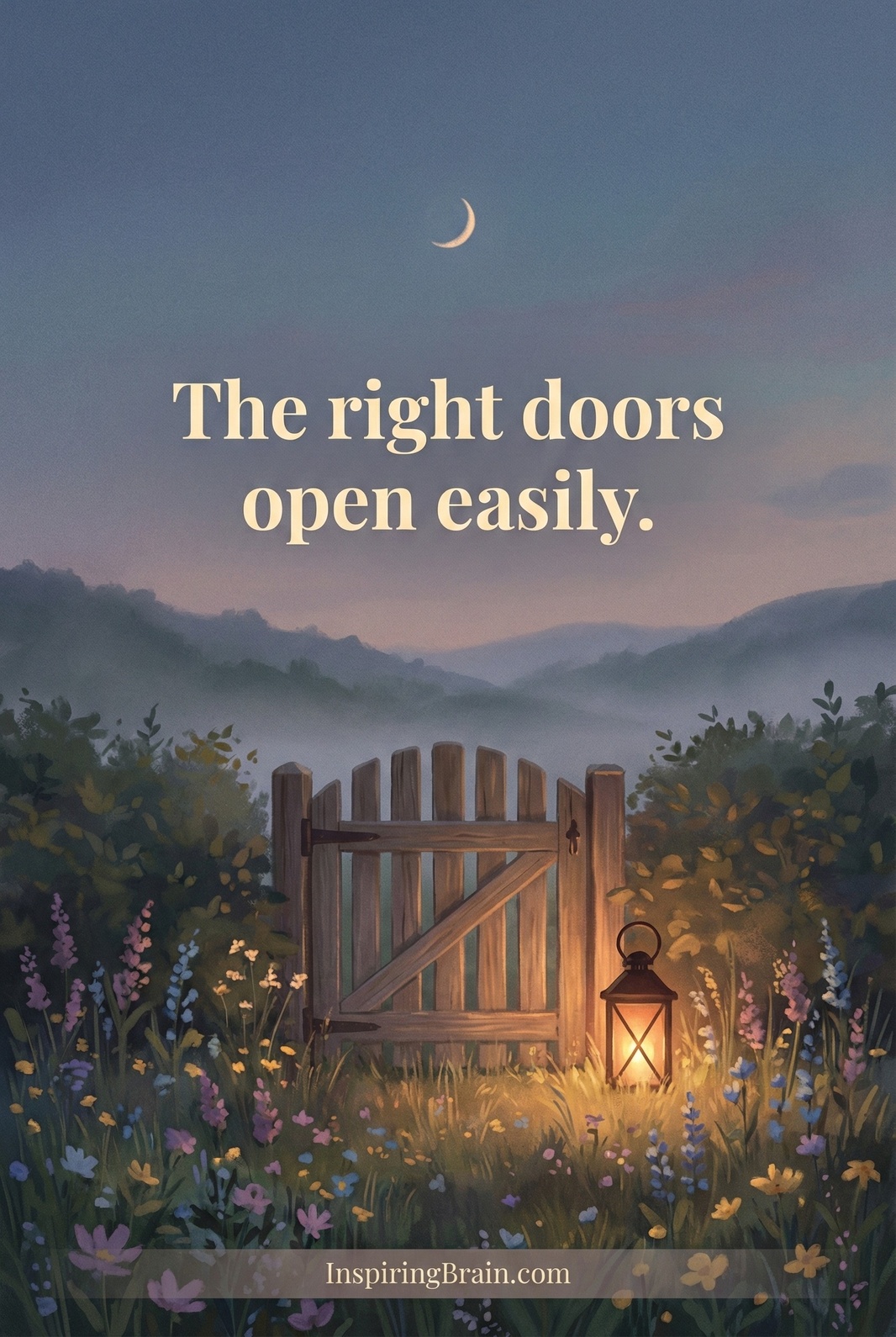The right doors open easily