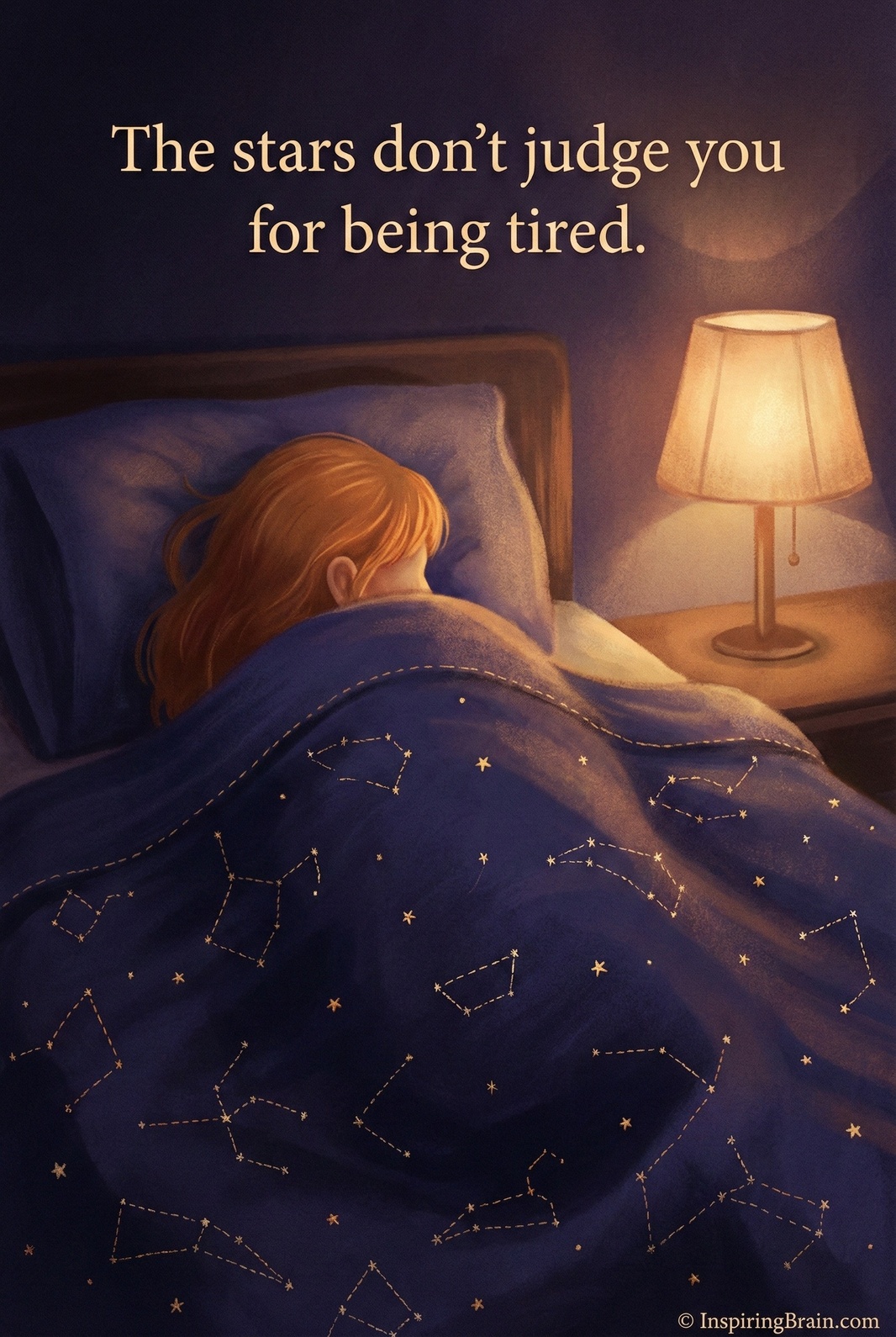 The stars don’t judge you for being tired
