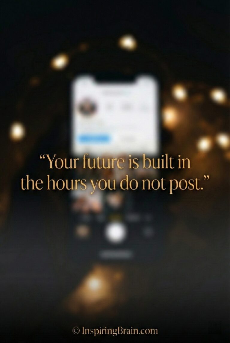 Your future is the hours that you're not posting.