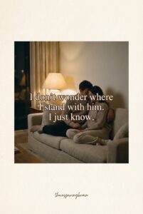 When Love Feels Secure