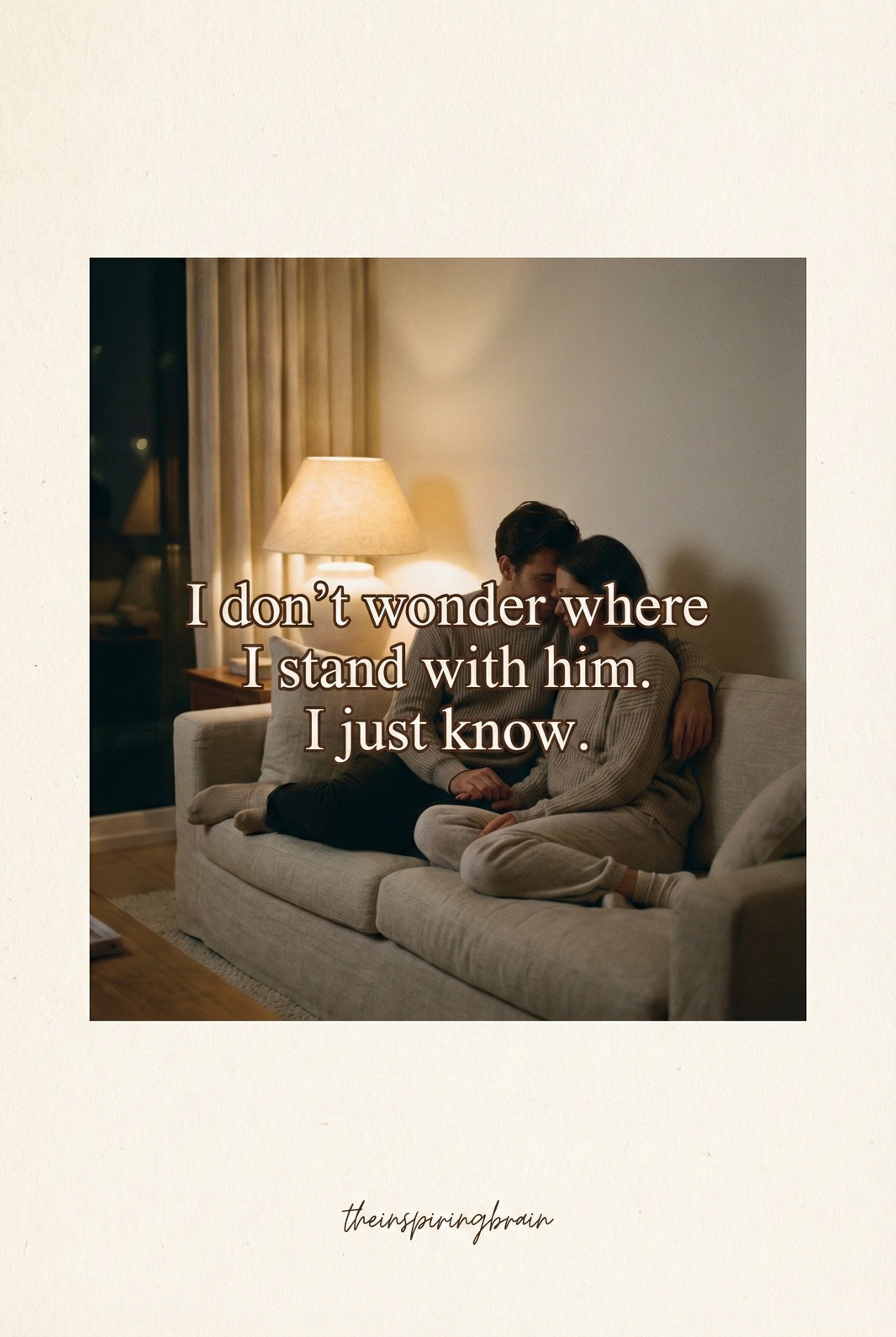 When Love Feels Secure