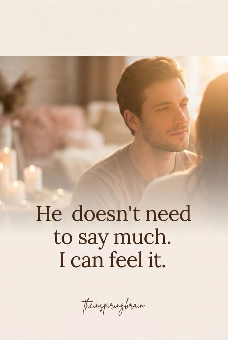 When You Can Feel the Love Without Words